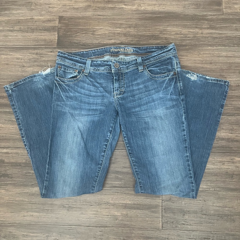 american eagle artist jean size 12